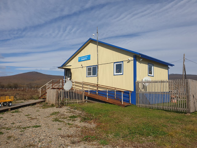 Здание аэровокзала Амгу Samarga2